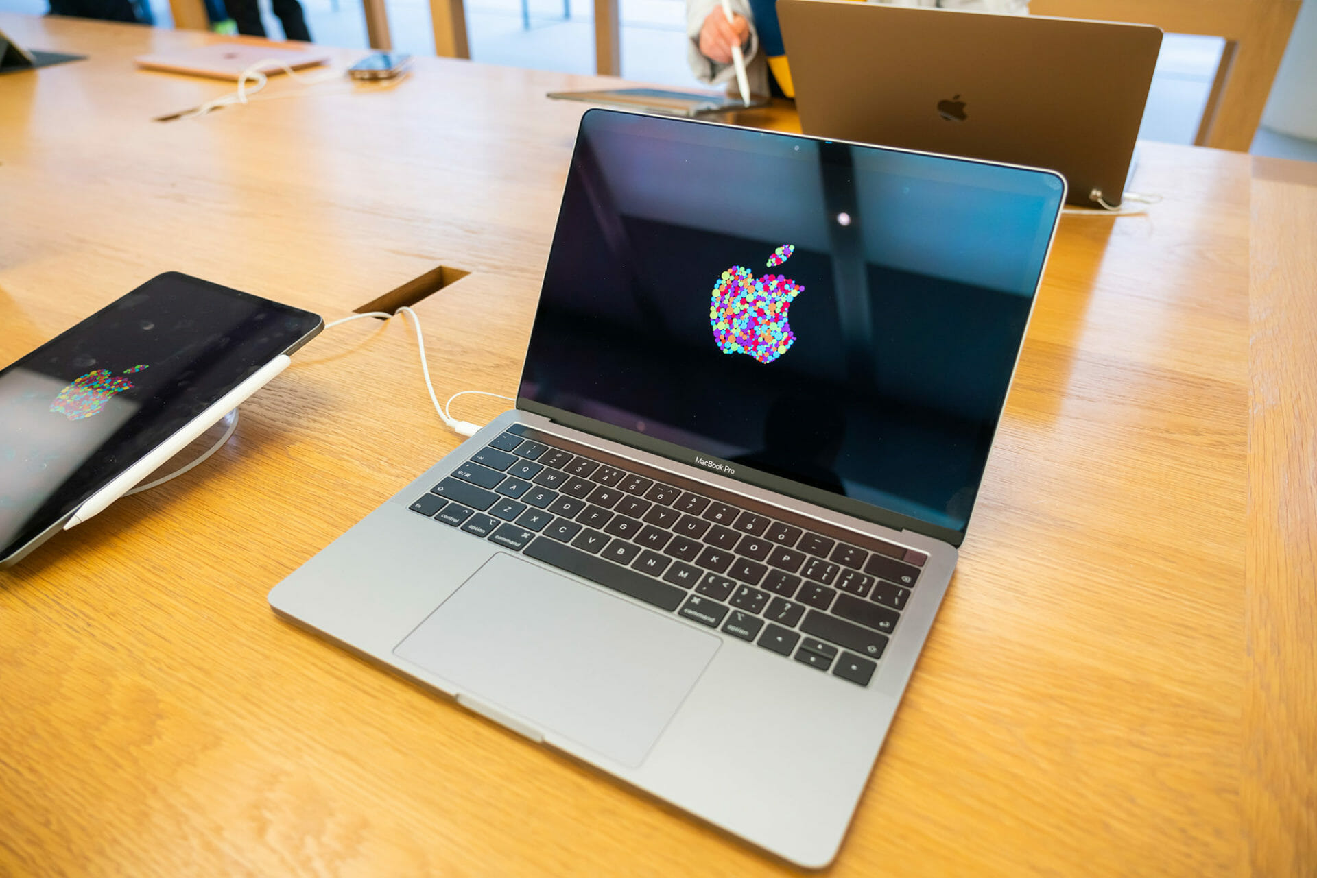 MacBook Pro on a table