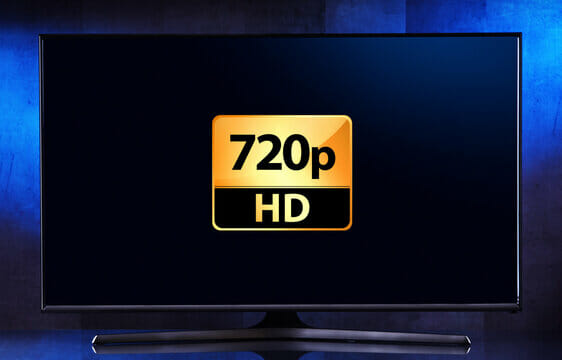 Monitor Size for 720p