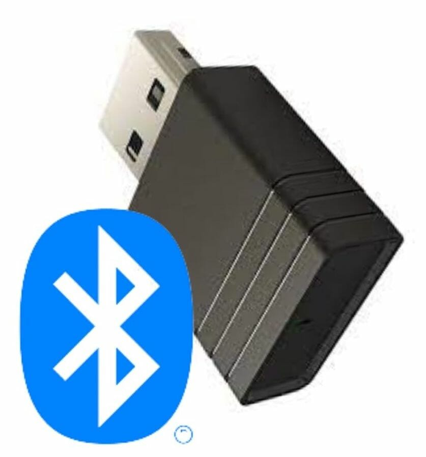 bluetooth adapter and icon