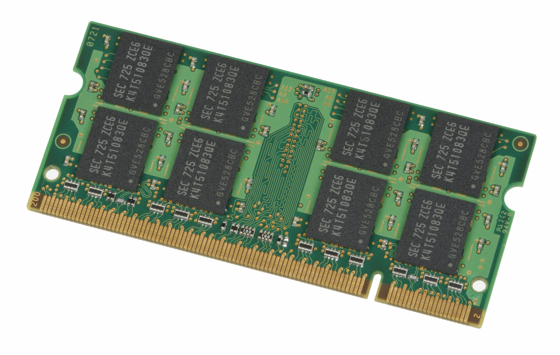 RAM of a laptop