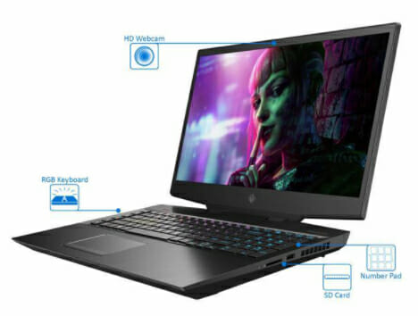 a laptop by hp